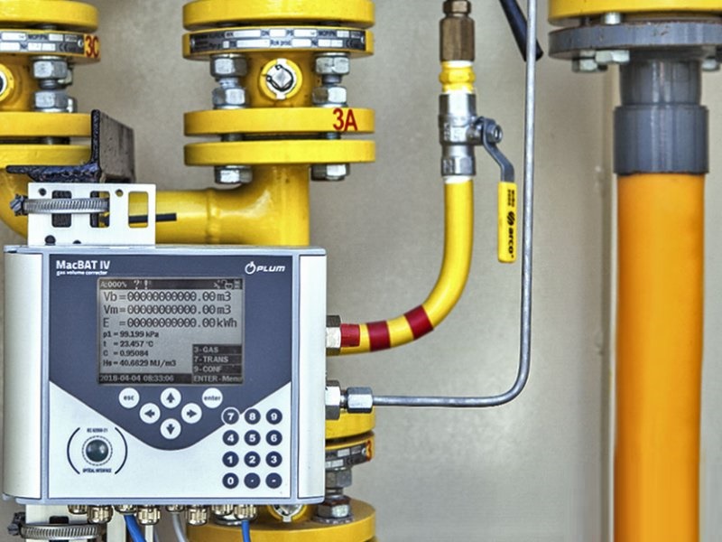 Prepočítavače množstva plynu